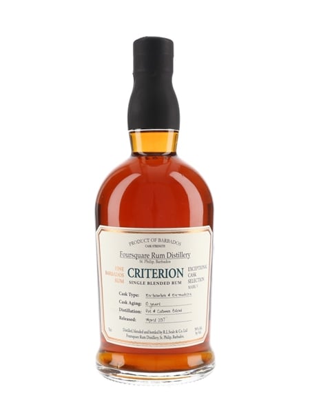 Foursquare Criterion 10 Year Old Bottled 2017 70cl / 56%