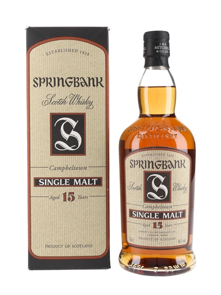 Springbank 15 Year Old  70cl / 46%