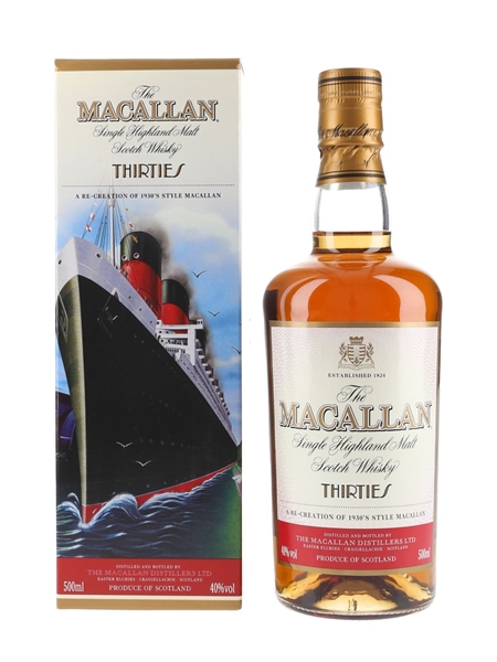 Macallan Travel Series Thirties  50cl / 40%