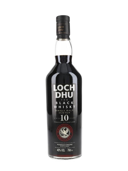 Loch Dhu 10 Year Old - The Black Whisky Mannochmore 70cl / 40%