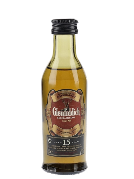 Glenfiddich 15 Year Old Solera Reserve 5cl / 40%