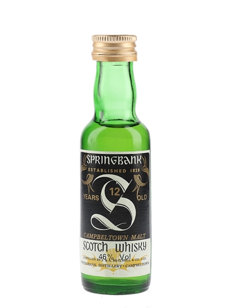 Springbank 12 Year Old Bottled 1980s 5cl / 46%