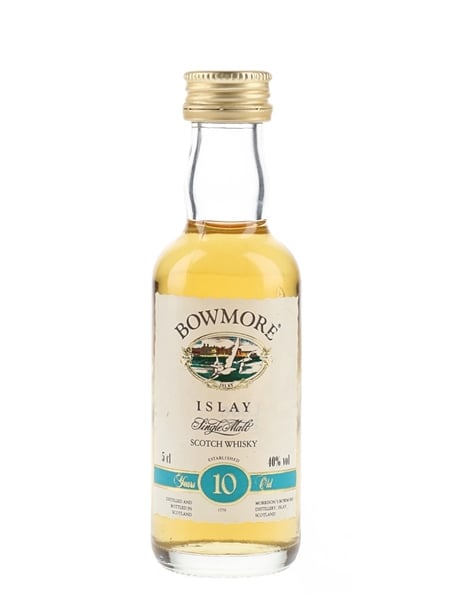 Bowmore 10 Year Old Bottled 1990s 5cl / 40%