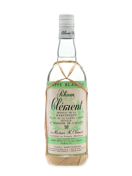 Clément Grappe Blanche Rhum Agricole 70cl