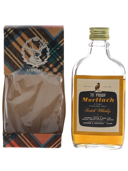 Mortlach 70 Proof Bottled 1970s - Gordon & MacPhail 5cl / 40%