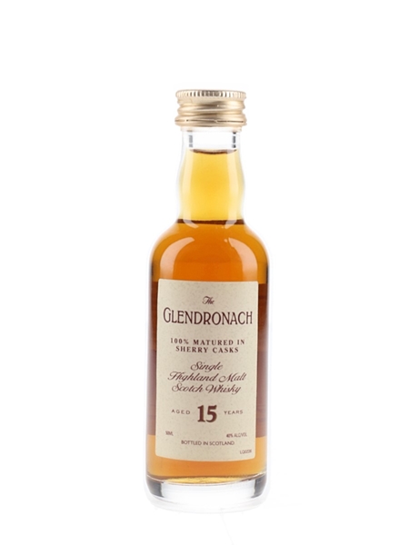 Glendronach 15 Year Old Bottled 1990s - Hiram Walker 5cl / 40%