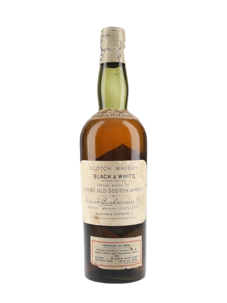 Buchanan's Black & White - Lot 87560 - Buy/Sell Blended