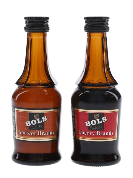 Bols Apricot & Cherry Brandy  2 x 4cl