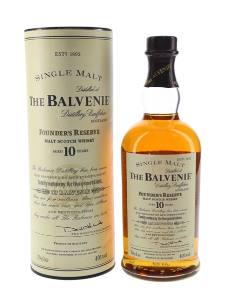 Balvenie 10 Year Old Founder's Reserve Bottled 2000s 70cl / 40%