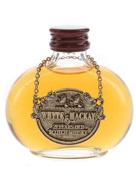 Whyte & Mackay 21 Year Old Bottled 1980s-1990s 5cl