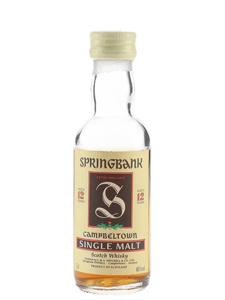 Springbank 12 Year Old Bottled 1990s 5cl / 46%