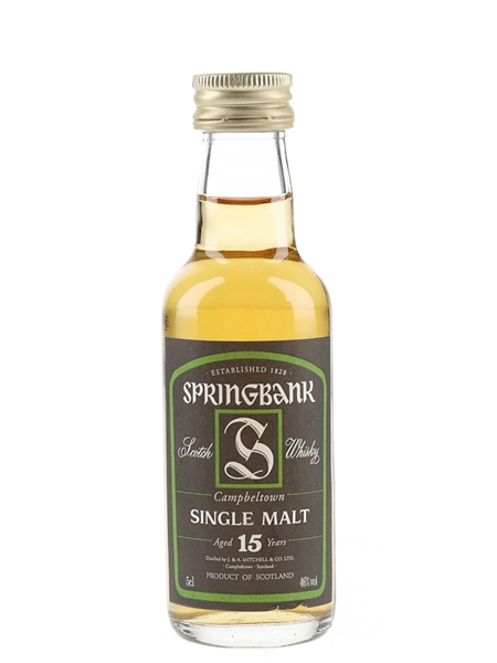 Springbank 15 Year Old  5cl / 46%