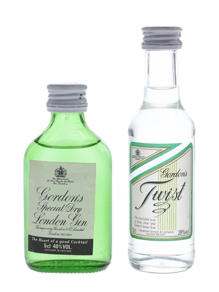 Gordon's Gin & Twist  2 x 5cl