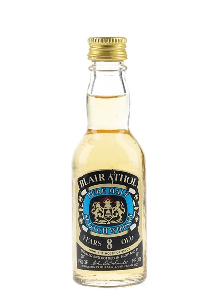 Blair Athol 8 Year Old Bottled 1970s 5cl / 40%