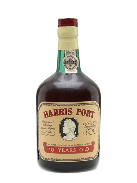 Harris Port 10 Year Old Bottled 1977 70cl