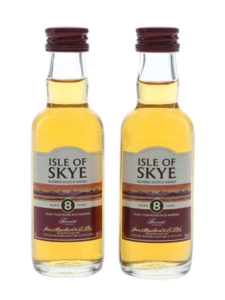 Isle Of Skye 8 Year Old Fairmont, St Andrews 2 x 5cl / 40%