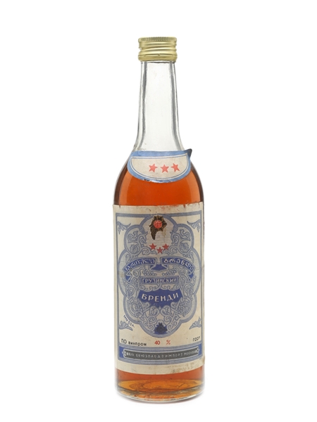 Georgian 3 Star Brandy  50cl