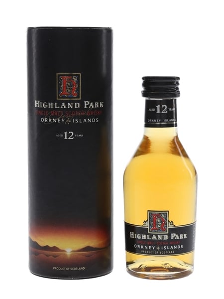 Highland Park 12 Year Old Bottled 1990s 5cl / 40%