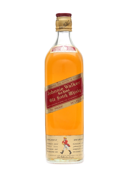 Johnnie Walker Red Label Bottled 1970s 75cl / 40%