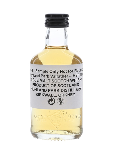 Highland Park Valfather Trade Sample 5cl / 47%