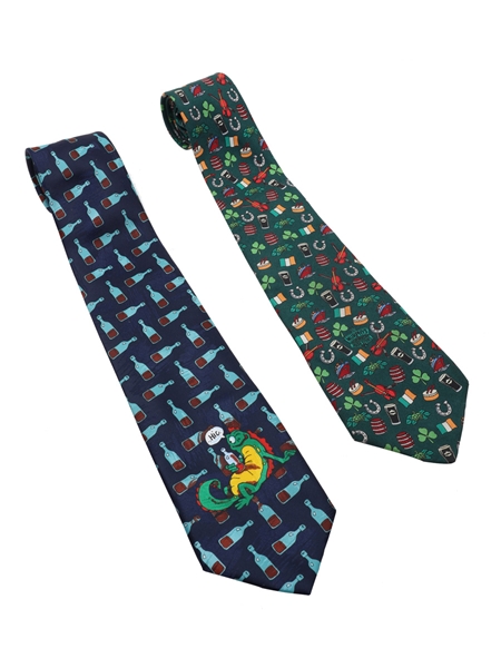 Murphy's Irish Stout & Novelty Newt Neckties  