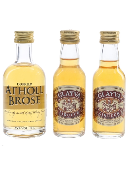 Atholl Brose & Glayva  3 x 3cl-5cl / 35%