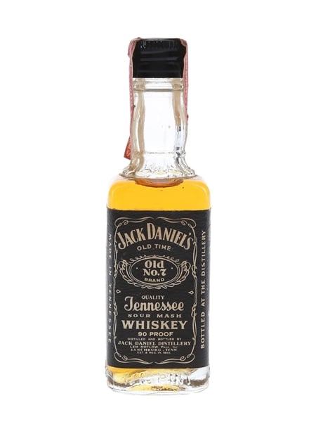 Jack Daniel's Old No.7 Bottled 1970s 4.7cl / 45%