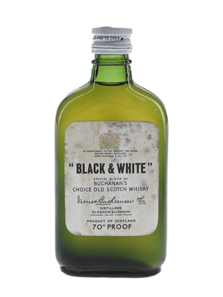 Buchanan's Black & White Bottled 1970s 5cl / 40%