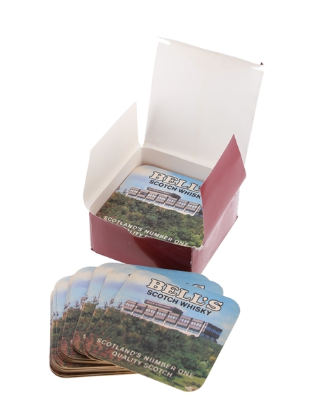 Bell's Scotch Whisky Coasters Other Famous Bells 1 to 42 10.8cm x 10.8cm