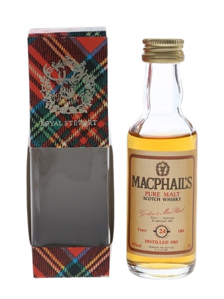 MacPhail's 1965 24 Year Old Bottled 1980s-1990s - Gordon & MacPhail 5cl / 40%