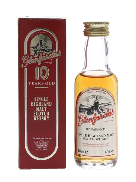 Glenfarclas 10 Year Old Bottled 1990s 5cl / 40%