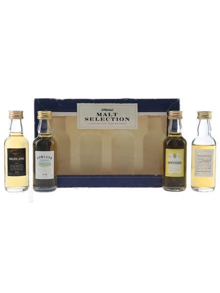 St Michael Malt Selection Marks & Spencer 4 x 5cl / 40%