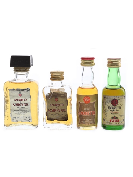 Amaretto Dell'Orso, Di Saronno & San Marino  3 x 2.5cl-5cl