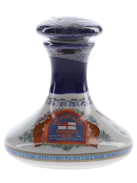 Pusser's British Navy Rum Nelson Ships' Decanter - Wade Ceramic Miniature 5cl / 47.75%