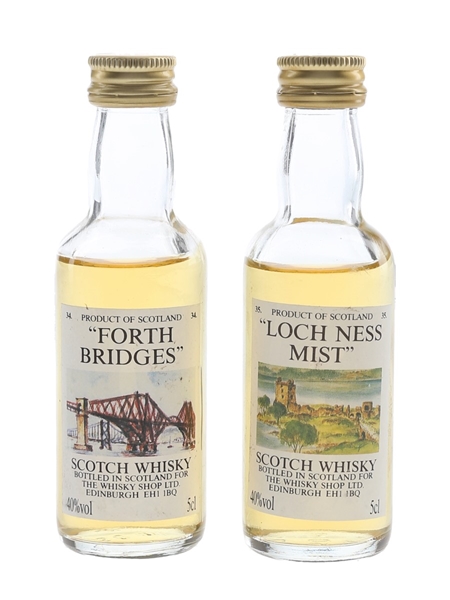 Forth Bridges & Loch Ness Mist The Whisky Shop 2 x 5cl / 40%