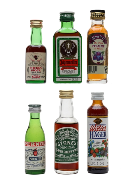 Assorted Liqueurs  6 x 2.3cl-5cl