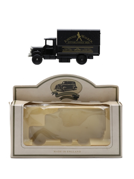 Johnnie Walker 12 Year Old Black Label Truck Lledo 9.5cm x 5cm x 3.5cm