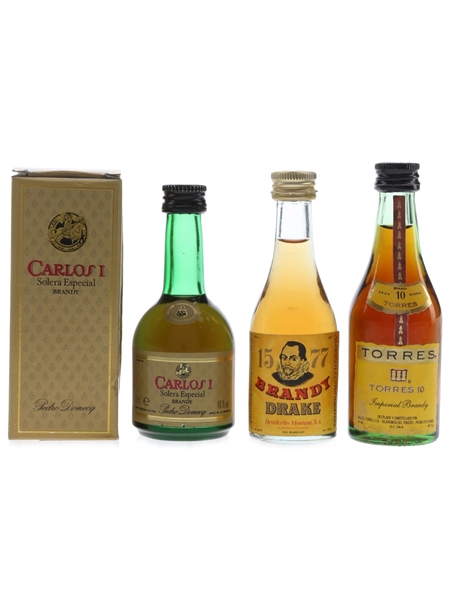 Carlos I, Drake & Torres  3 x 4.5cl-5cl