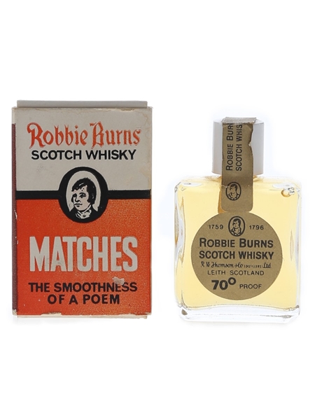 Robbie Burns Scotch Whisky Bottled 1970s 1cl / 40%