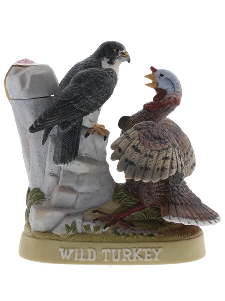 Wild Turkey 8 Year Old 101 Proof Wild Turkey & Falcon No.11 Decanter 1986 5cl / 50.5%