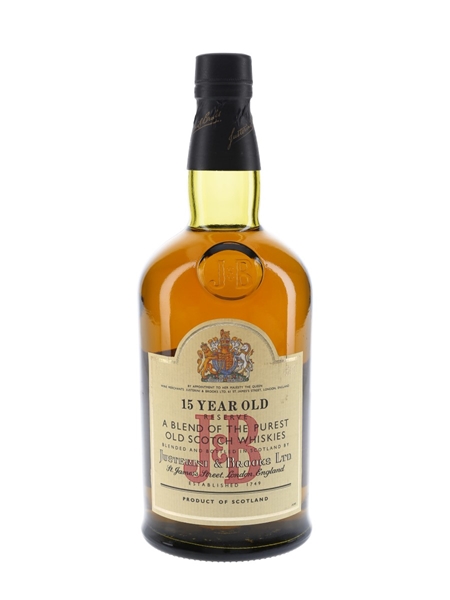 J & B 15 Year Old Reserve Bottled 1980s 75cl / 43%