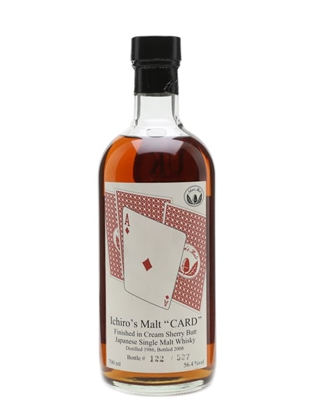 Hanyu 1986 Ace of Diamonds Card Series - Cask #9023 70cl / 56.4%