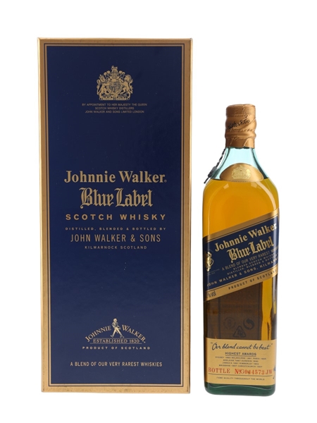 Johnnie Walker Blue Label Bottled 1990s 70cl / 40%