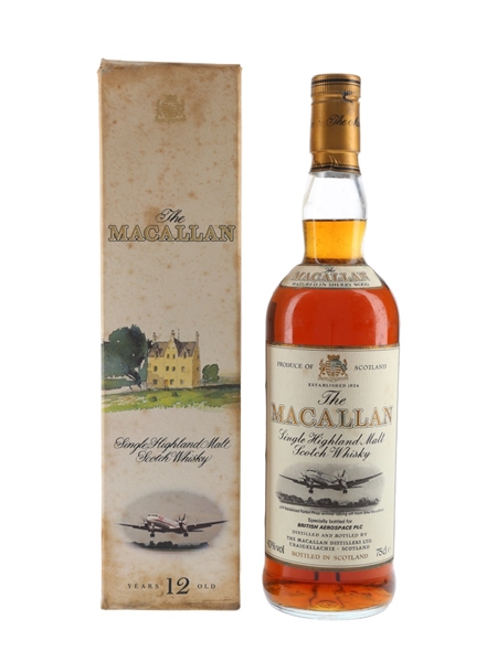 Macallan 12 Year Old British Aerospace PLC Bottled 1980s 75cl / 43%