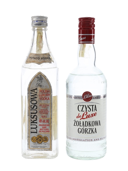 Czysta De Luxe & Luksusowa Vodka  2 x 50cl / 40%