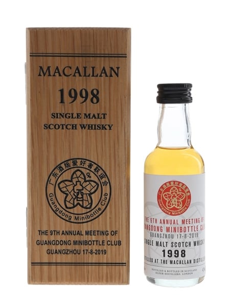 Macallan 1998 Bottled 2019 - 9th Annual Meeting Of Guangdong Minibottle Club 5cl / 43%