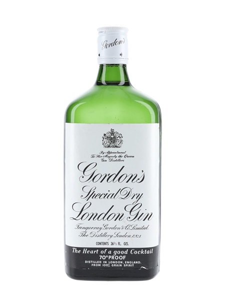 Gordon's Special Dry London Gin Bottled 1970s 75.7cl / 40%