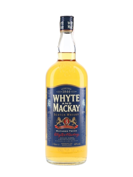 Whyte & Mackay Matured Twice Bottled 1990s-2000s 100cl / 43%