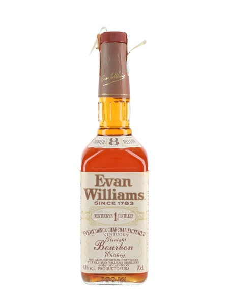 Evan Williams 8 Year Old Bottled 1990s 70cl / 43%