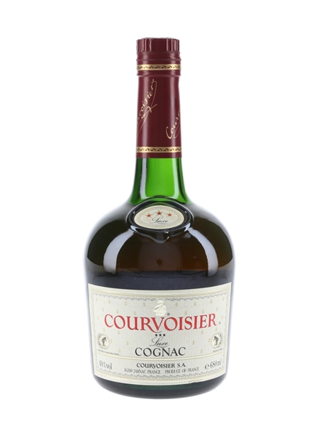 Courvoisier 3 Star Luxe Bottled 1980s-1990s 68cl / 40%